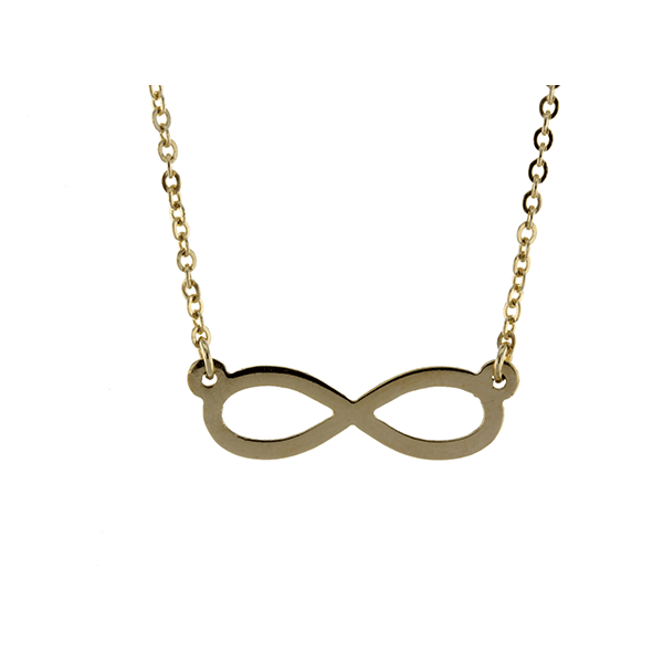 9ct 45cm Infinity Necklace
