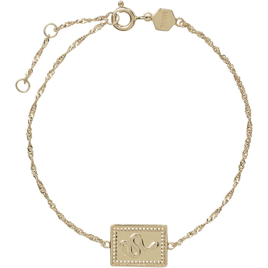 Force Tropicale Gold Twisted Chain Tag Bracelet