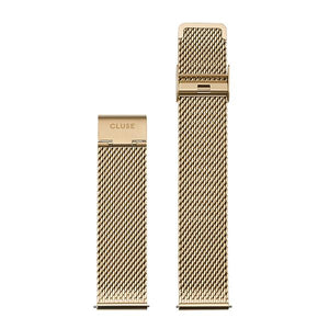 CLUSE 20mm Strap Gold Mesh